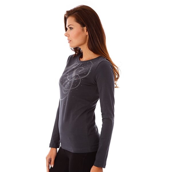 Koszulka damska LOTTO T-SHIRT LS DENISE STC q6918 kolor szary