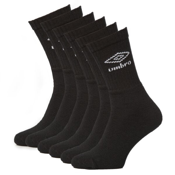 Skarpetki damskie UMBRO SKARPETY 6PPK um28967b6p kolor czarny