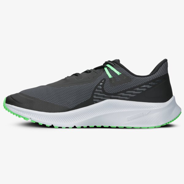 Buty do biegania męskie NIKE QUEST 3 SHIELD cq8894-010 kolor czarny