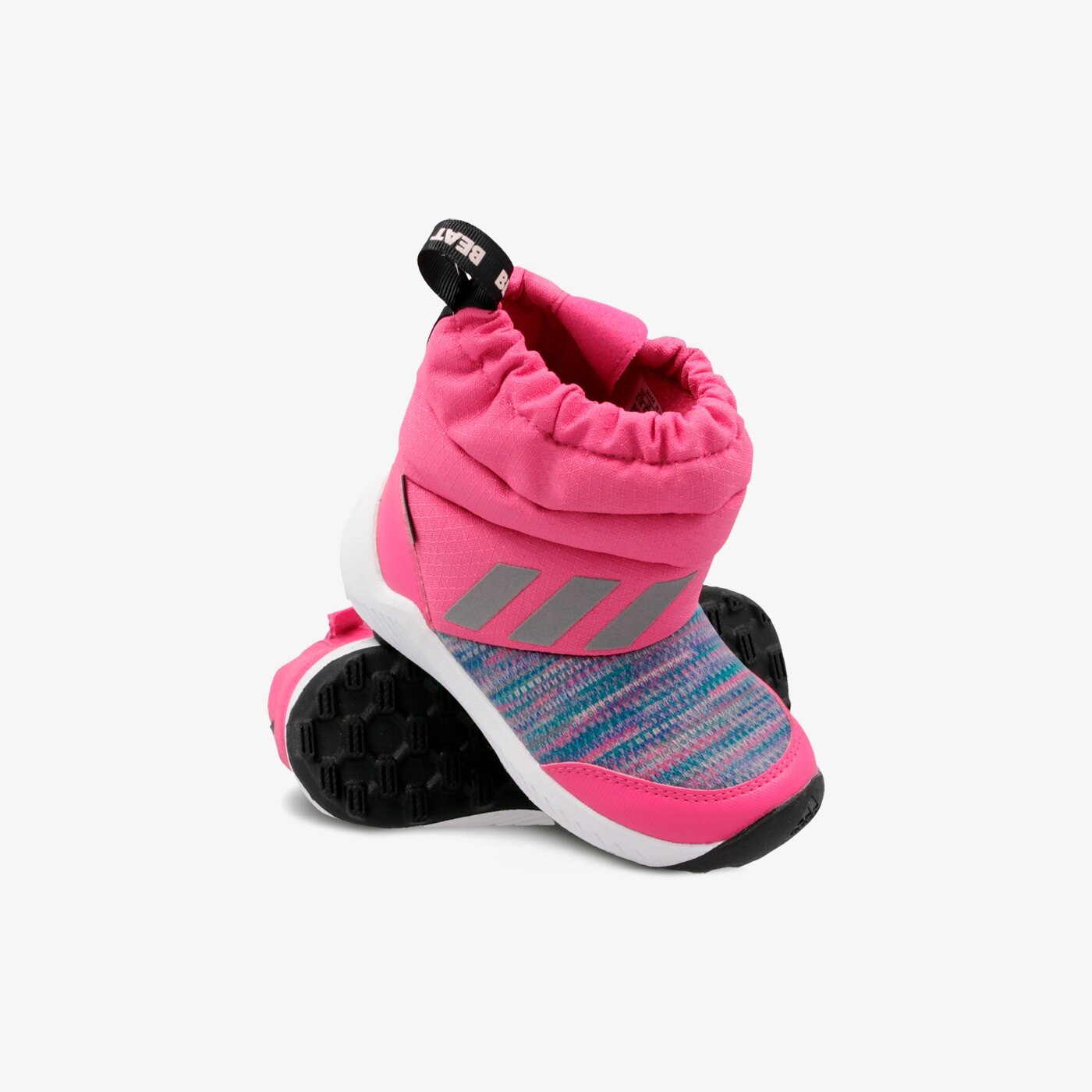 Buty trekkingowe dla dzieci ADIDAS RAPIDASNOW BTW I ah2607 kolor różowy