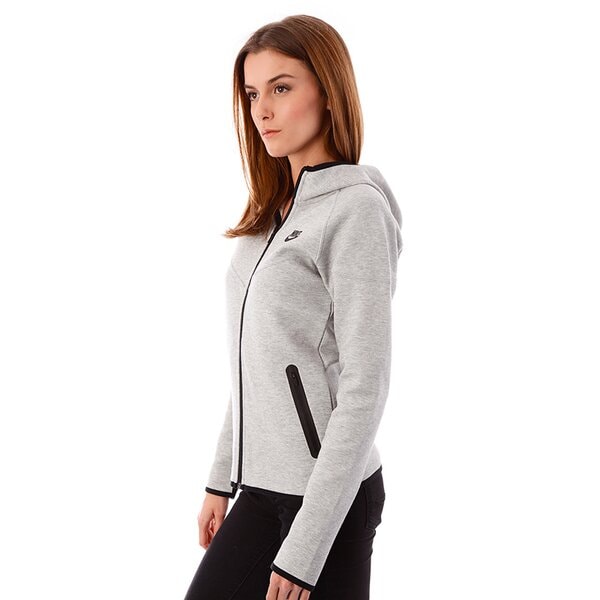 Bluza damska NIKE BLUZA TECH FLEECE FZ HOODY 545691063 kolor szary