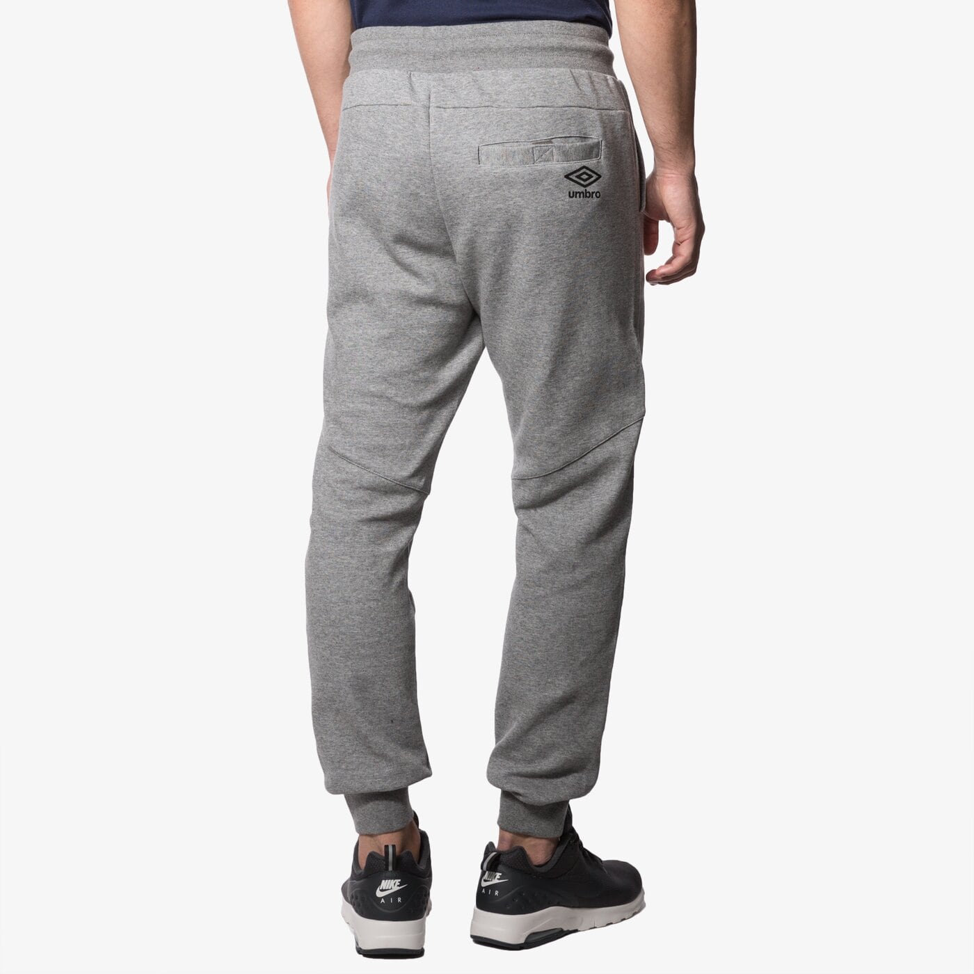 Spodnie dresowe męskie UMBRO SPODNIE ABRA ul17spm05001 kolor szary