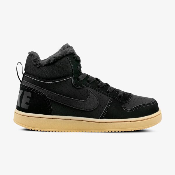 Buty dziecięce NIKE COURT BOROUGH MID WNTR BG aa3458-002 kolor czarny