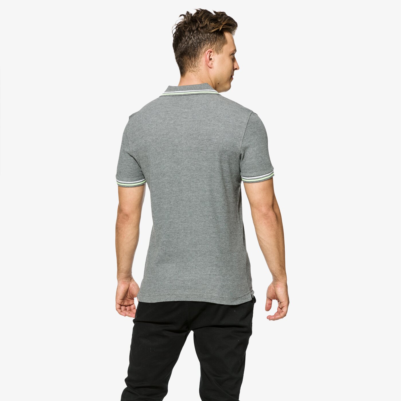 Koszulka polo męska LOTTO POLO L73 POLO PQ s6838 kolor szary