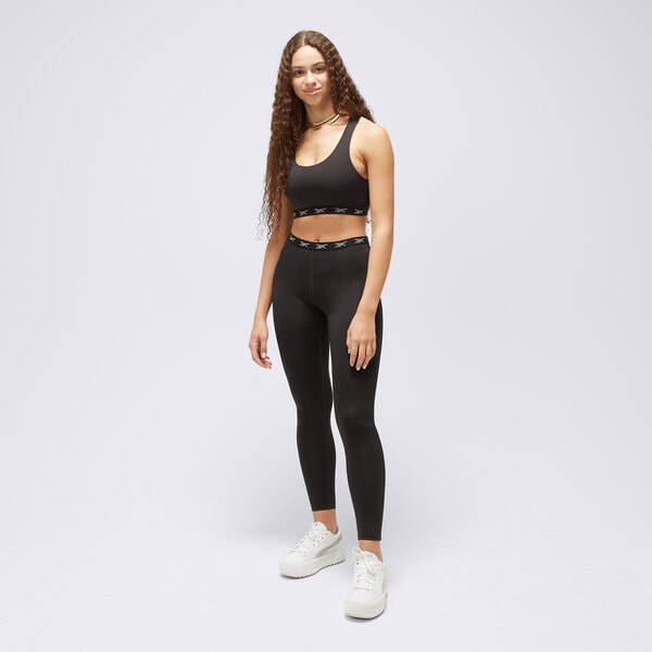 Spodnie dresowe damskie REEBOK LEGGINGS ID TRAIN BASIC 100034935 kolor czarny