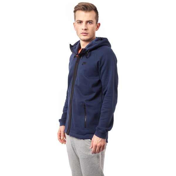 Bluza męska NIKE BLUZA FZ HOODY-NEW SILO 642875410 kolor niebieski
