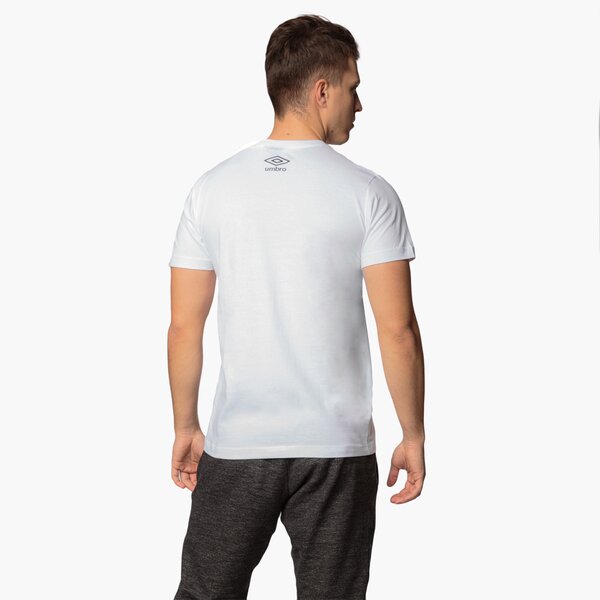 Koszulka męska UMBRO T-SHIRT HOPE ul17tsm50001 kolor biały
