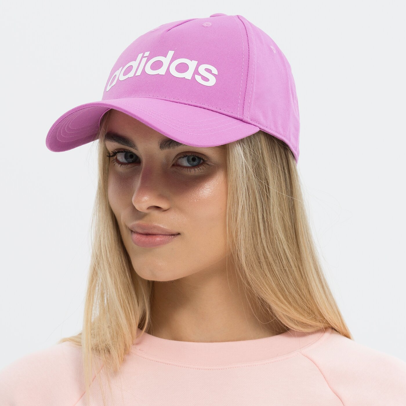 Czapka z daszkiem damska ADIDAS CZAPKA DAILY CAP hn1036 kolor różowy