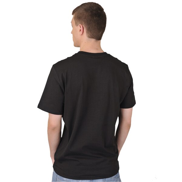 Koszulka męska PUMA T-SHIRT FTBL SIGN COLLAGE BLACK 652619031 kolor czarny
