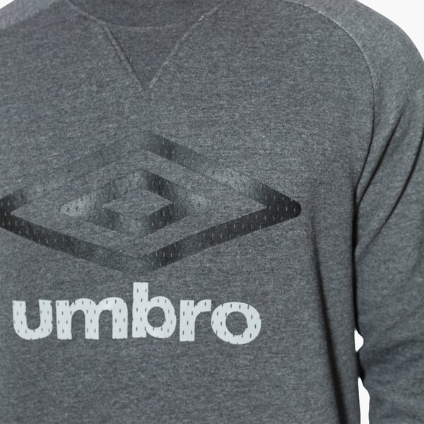 Bluza męska UMBRO BLUZA CREW NECK FLEECE 64552ufv3 kolor szary