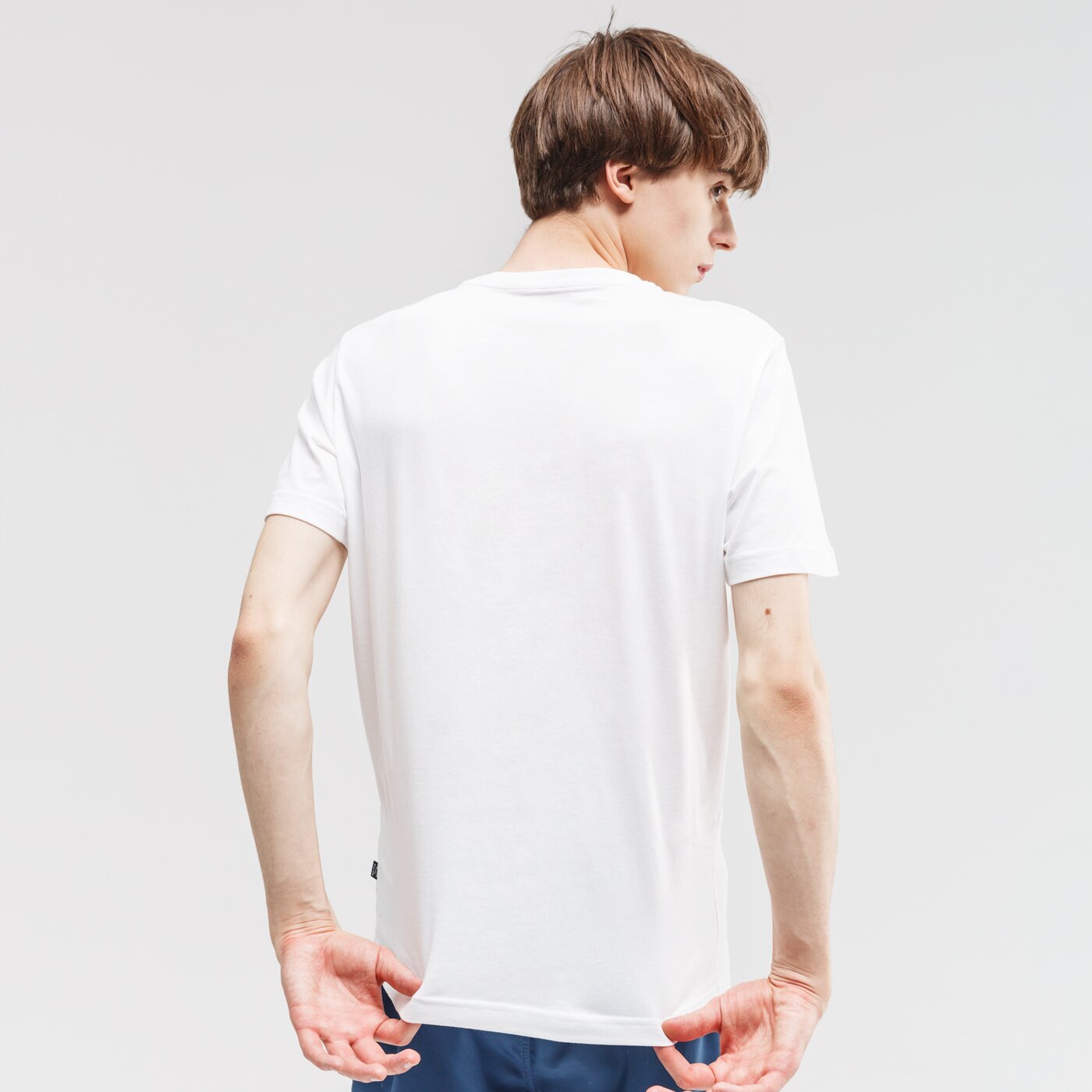 Koszulka męska PUMA T-SHIRT BOX PUMA 581908 02 kolor biały