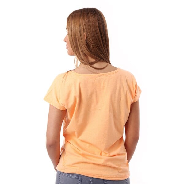 Koszulka damska LOTTO  T-SHIRT PINA lo14tsd21001 kolor pomarańczowy