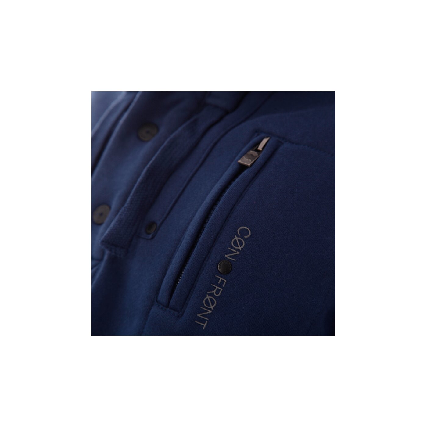 Bluza męska CONFRONT BLUZA BANSE cfvblm01001 kolor granatowy