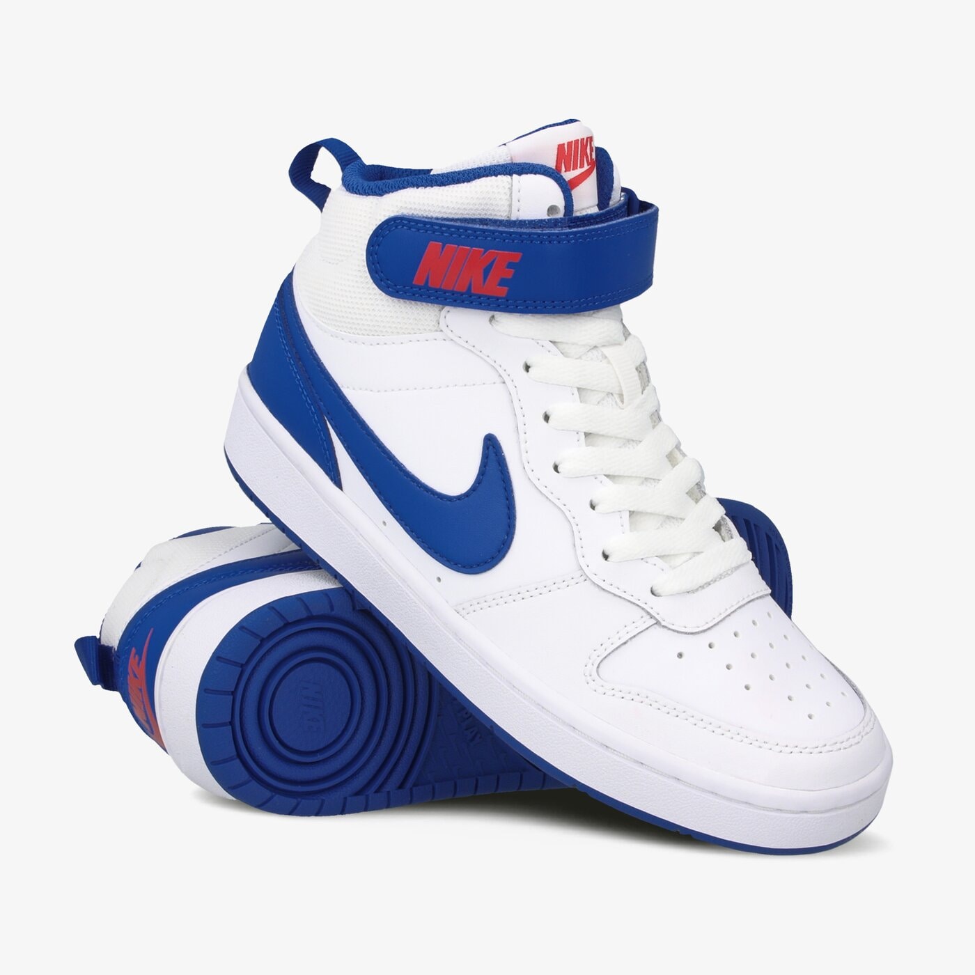 Buty dziecięce NIKE COURT BOROUGH MID 2 cd7782-101 kolor biały