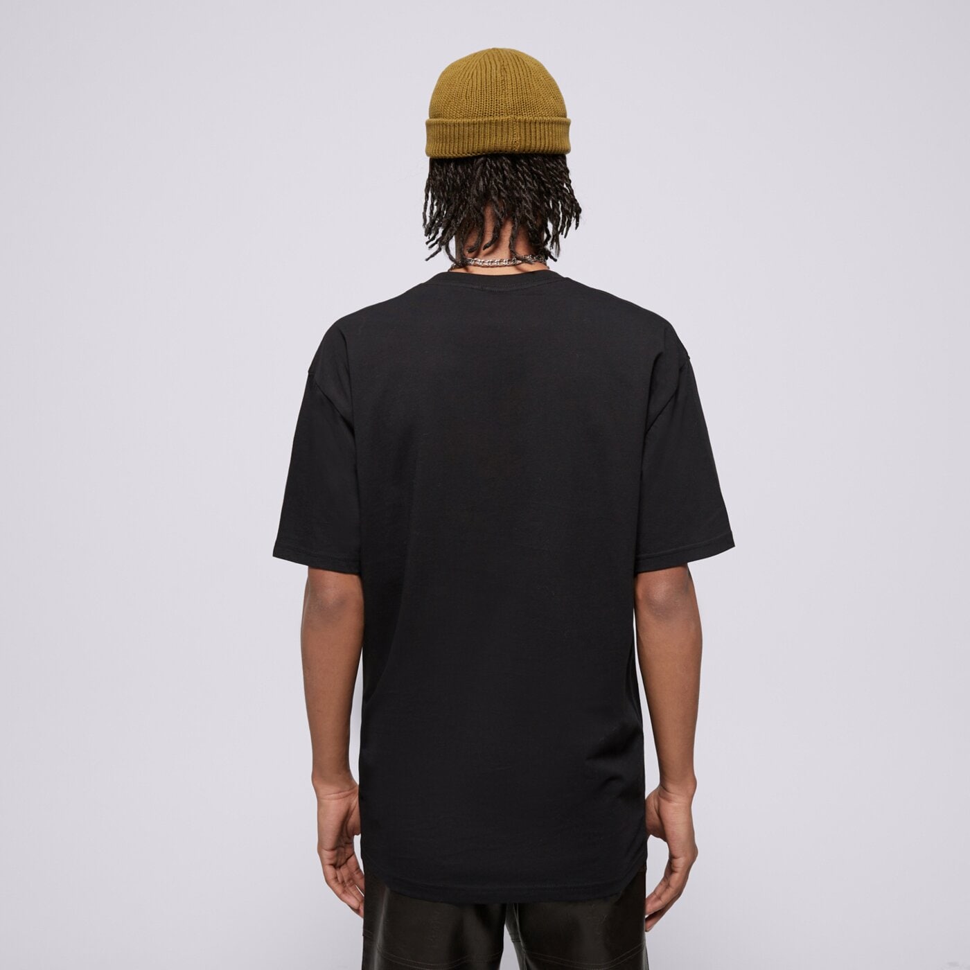 Koszulka męska VANS T-SHIRT MN LEFT CHEST LOGO TEE BLACK vn0a3czey281 kolor czarny