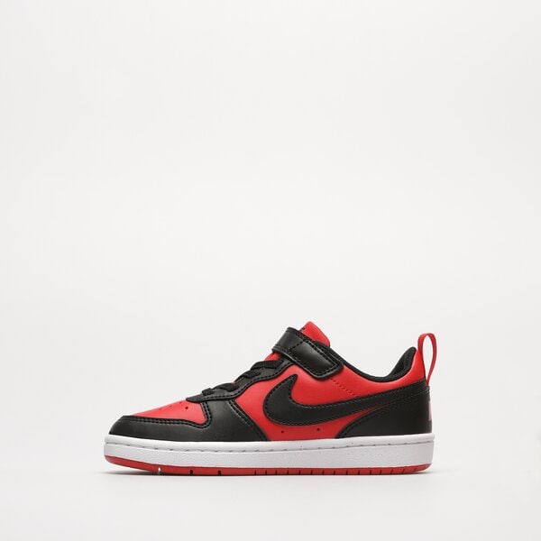 Buty dziecięce NIKE COURT BOROUGH LOW RECRAFT dv5457-600 kolor czerwony