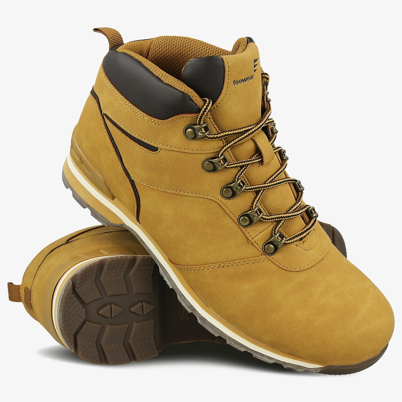 Buty outdoor męskie FEEWEAR ALBA 2 fwmo217008 kolor brązowy