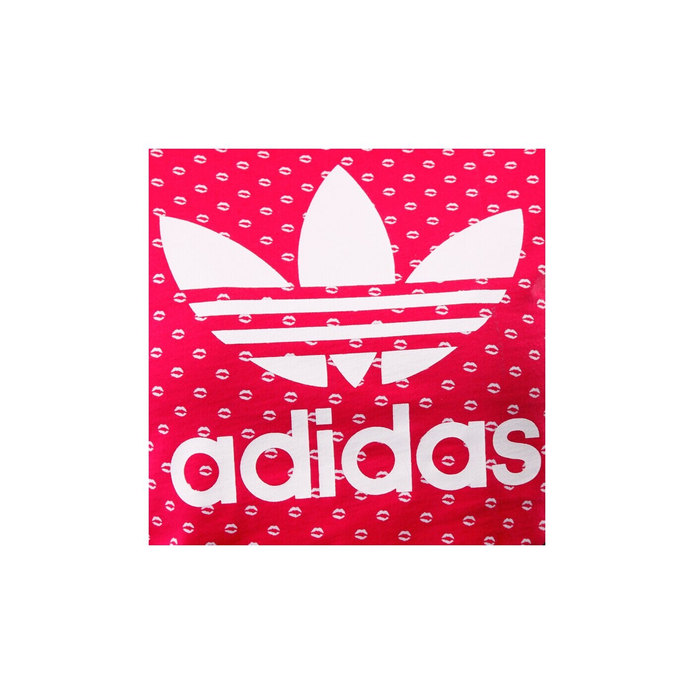 Koszulka damska ADIDAS T-SHIRT TREFOIL TEE LIP z34771 kolor różowy