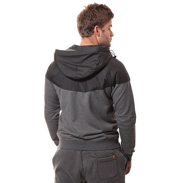 Bluza męska NIKE BLUZA FLEECE MIX-RU WR 616625071 kolor szary