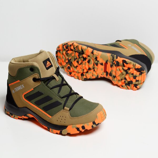 Buty trekkingowe dla dzieci ADIDAS TERREX HYPERHIKER K fx4188 kolor brązowy
