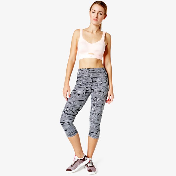 Top damski ADIDAS BRA STRNGR SOFT GR cx5259 kolor różowy