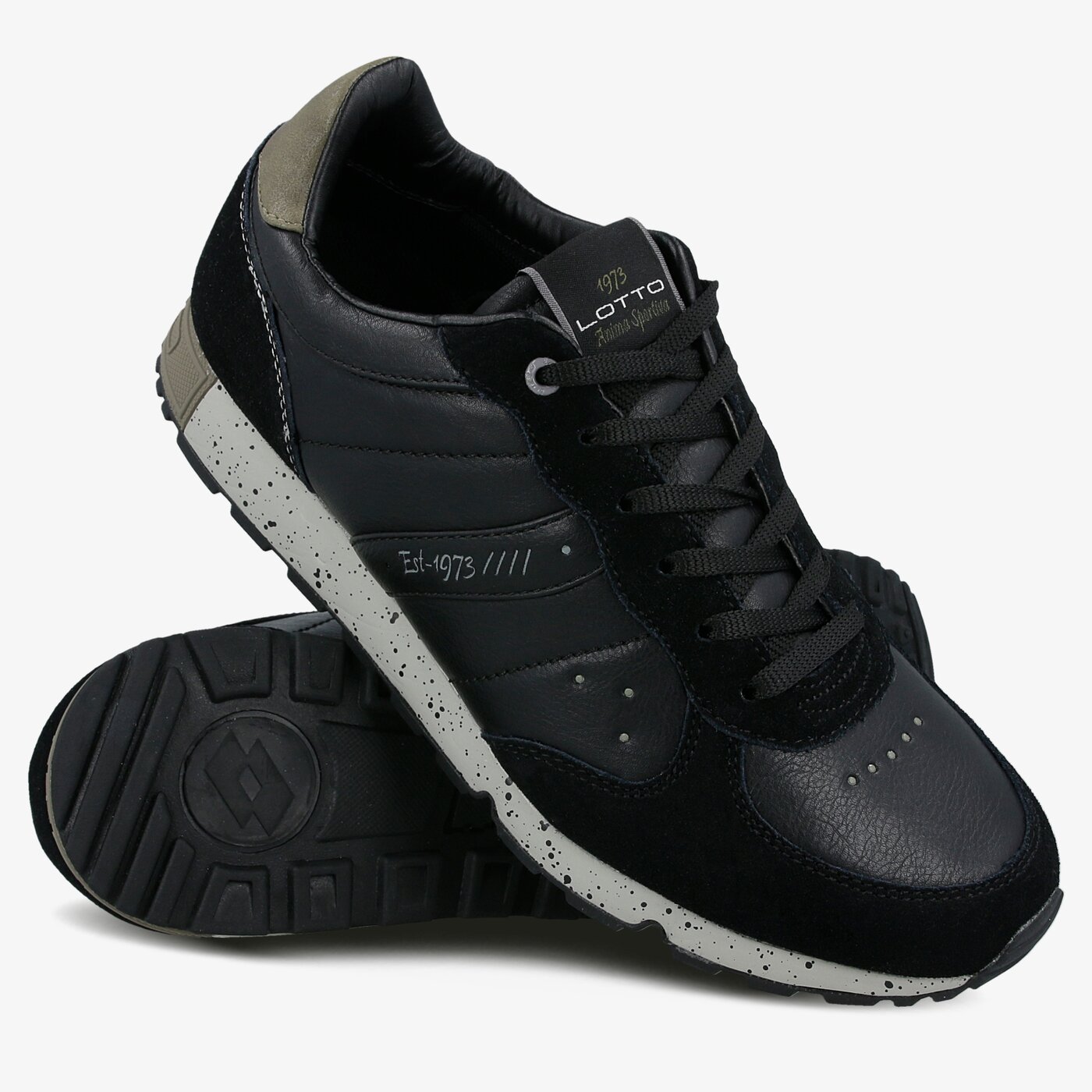 Buty sportowe męskie LOTTO SANTANDER III t0119 kolor czarny