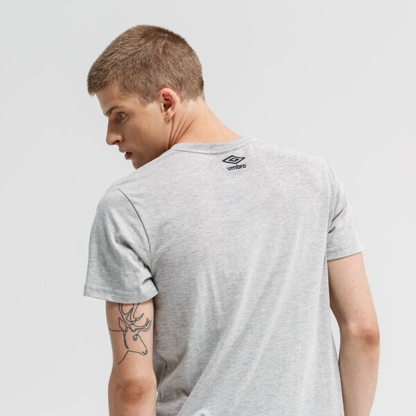 Koszulka męska UMBRO T-SHIRT SEAN ul39tsm24002 kolor szary