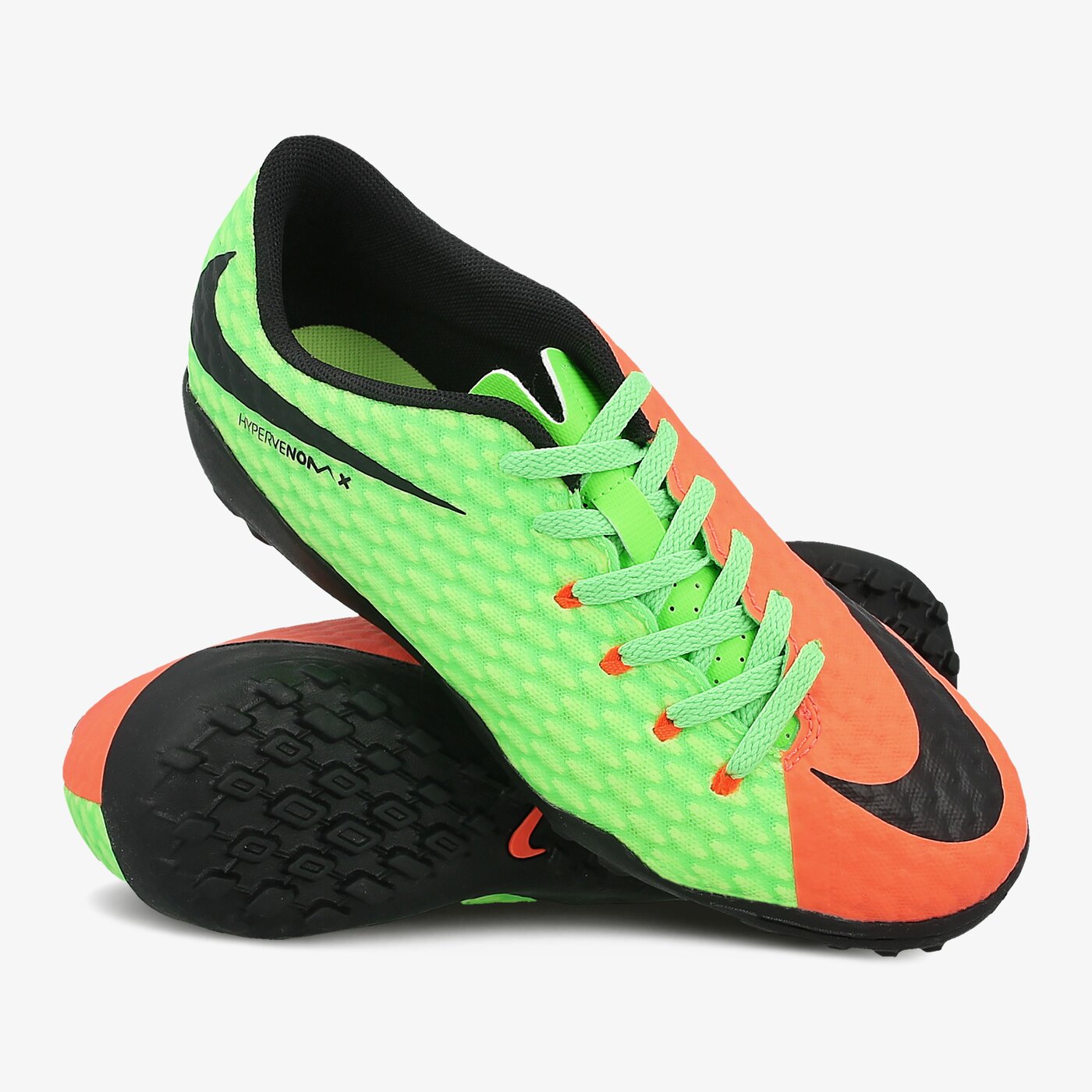 Buty piłkarskie dla dzieci NIKE JR HYPERVENOMX PHELON III TF 852598-308 kolor multicolor