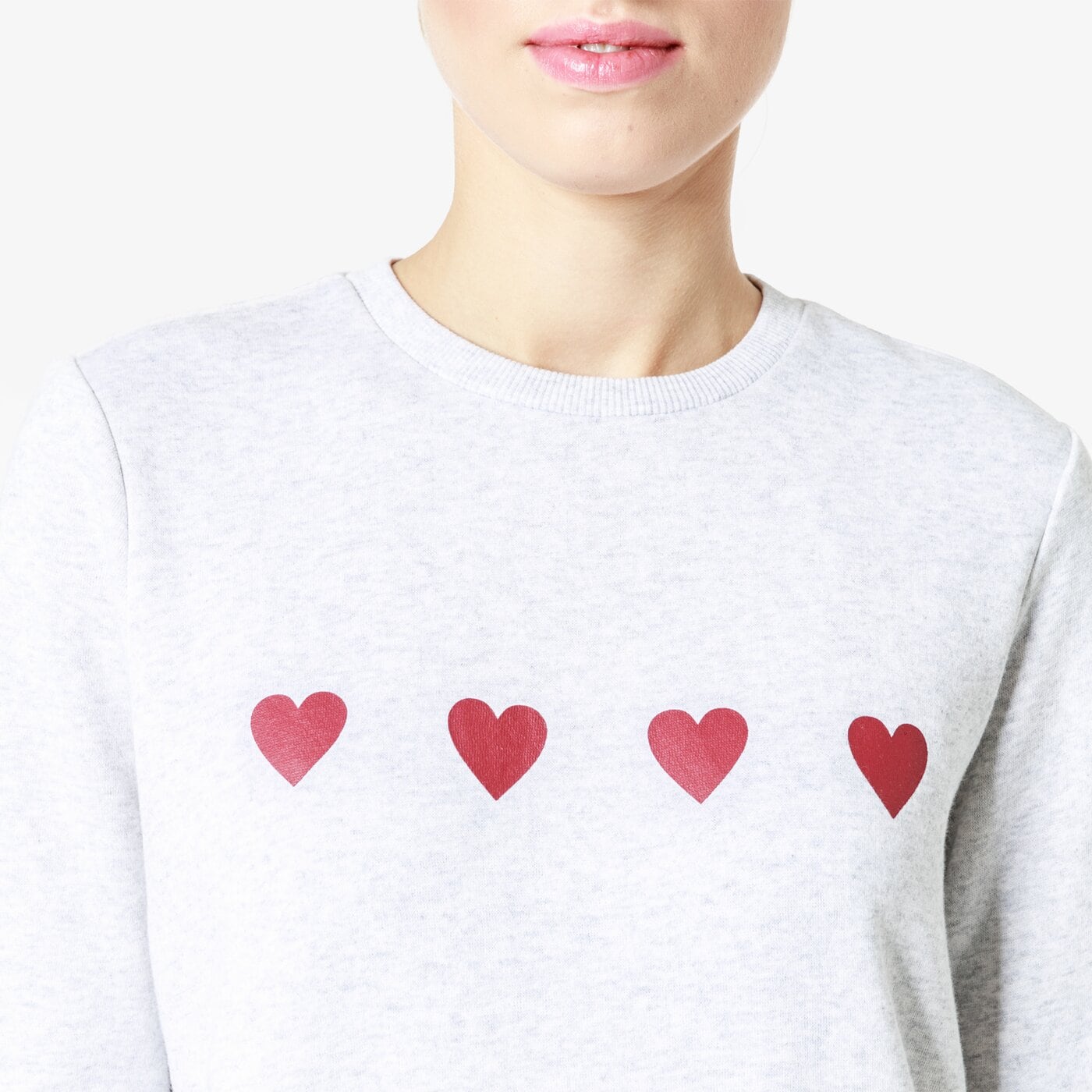 Bluza damska FEEWEAR BLUZA HEART fw38bld16001 kolor szary