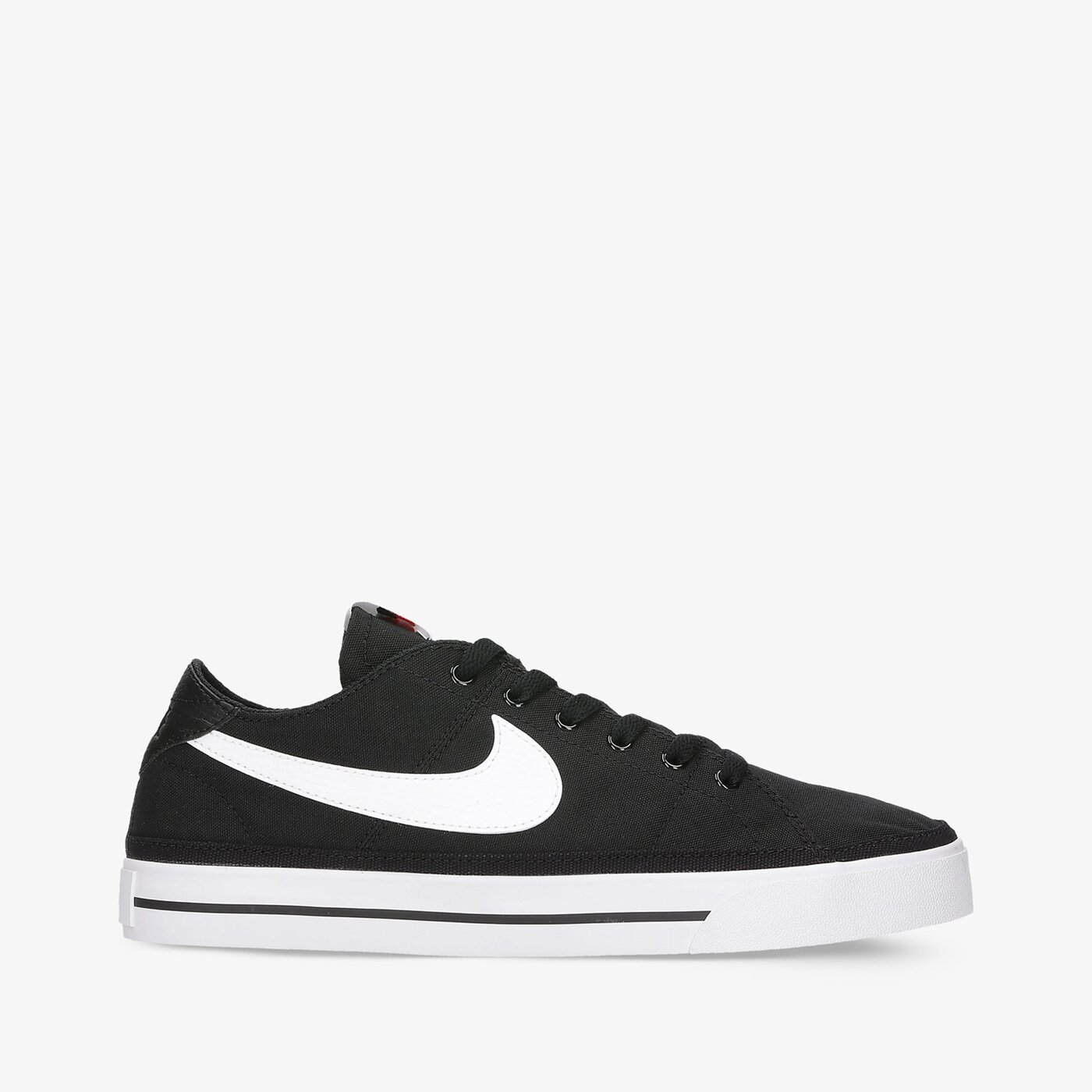 Buty sportowe męskie NIKE COURT LEGACY CANVAS cw6539-002 kolor czarny