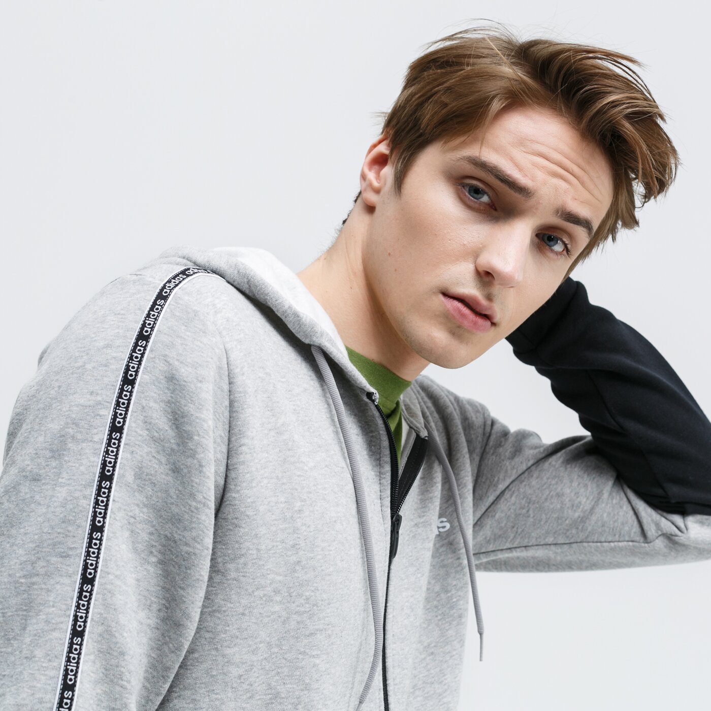 Bluza męska ADIDAS BLUZA M C90 CB FZ ei5621 kolor szary