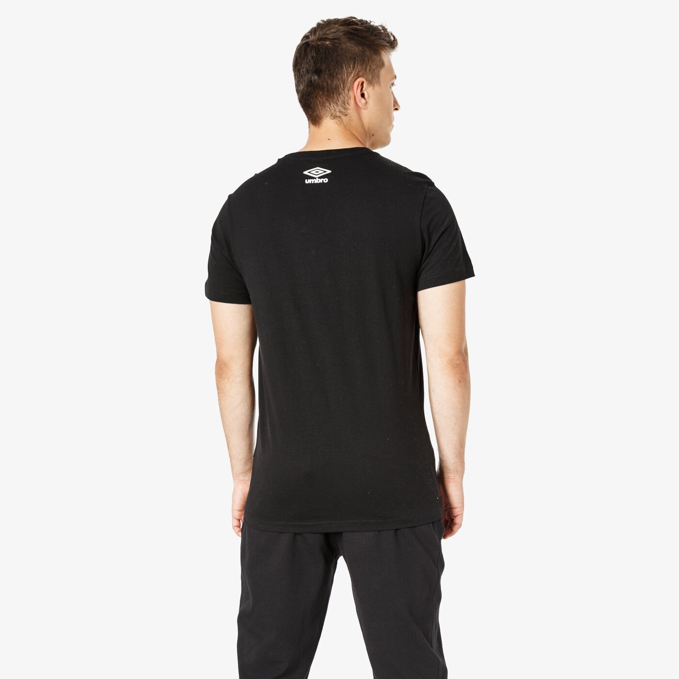 Koszulka męska UMBRO T-SHIRT SS FIRM ul38tsm48002 kolor czarny