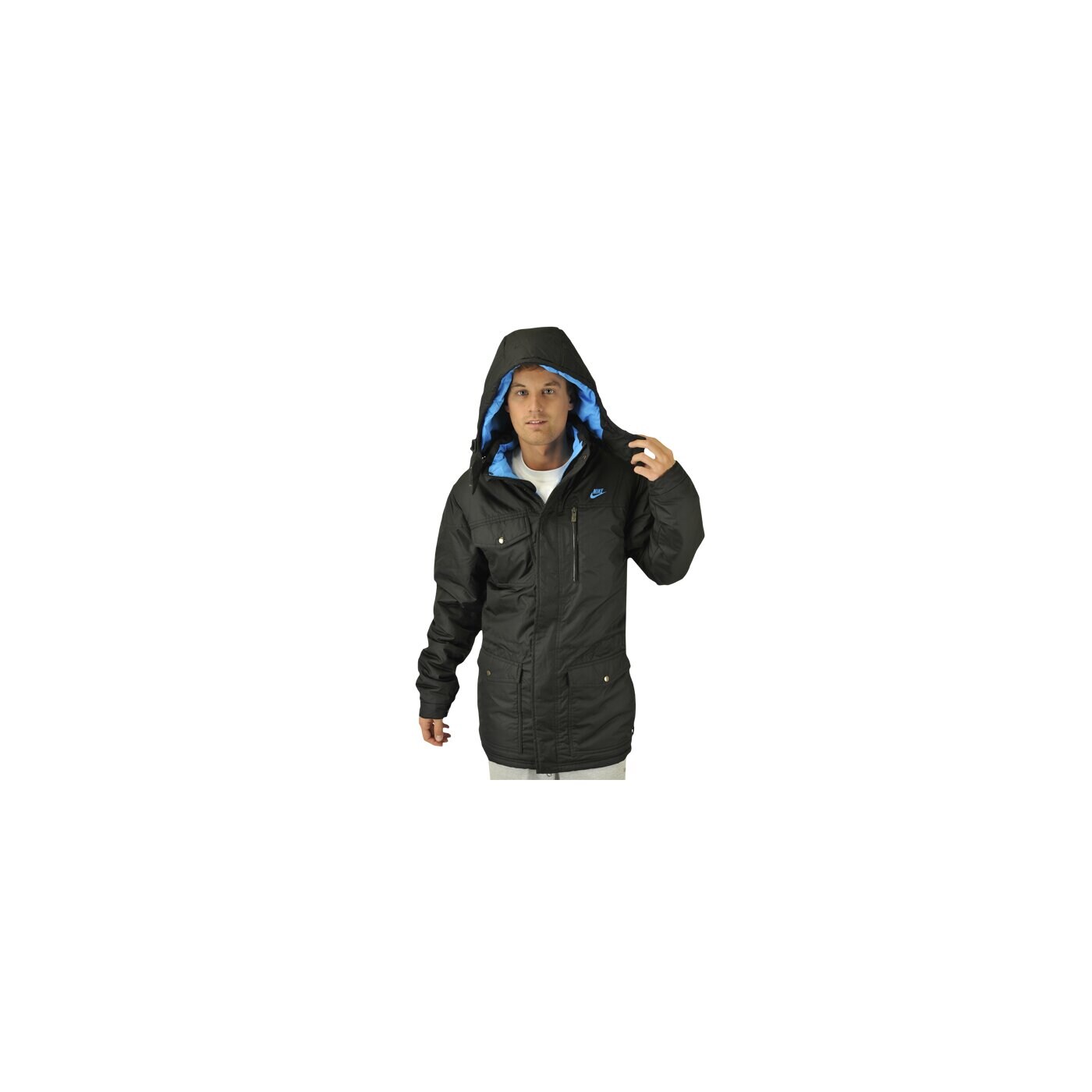 Kurtka zimowa męska NIKE KURTKA EXPEDITION JACKET 419010010 kolor czarny