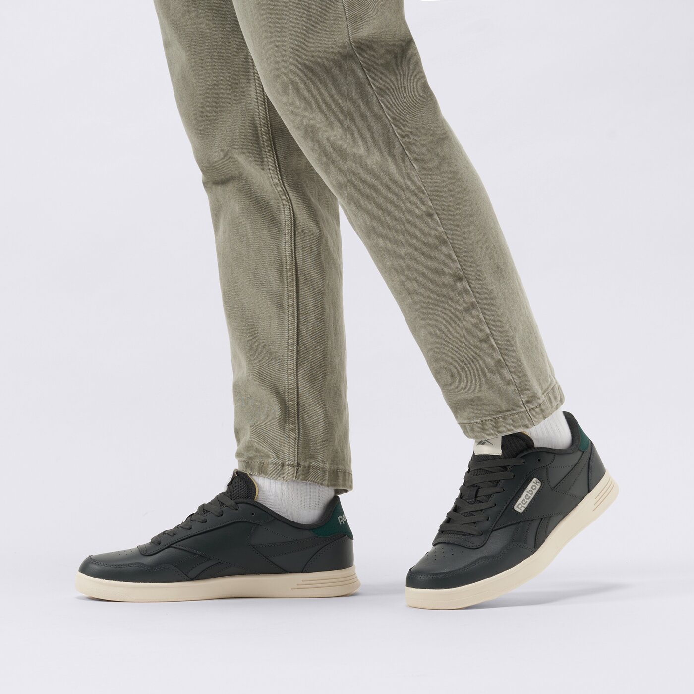 Buty sportowe męskie REEBOK COURT ADVANCE 100202641 kolor zielony