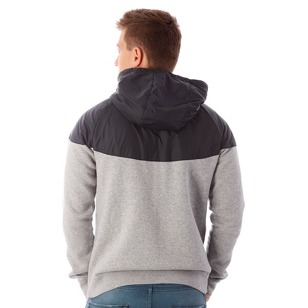 Bluza męska NIKE BLUZA RU OVERLAY FLEECE 546360060 kolor szary