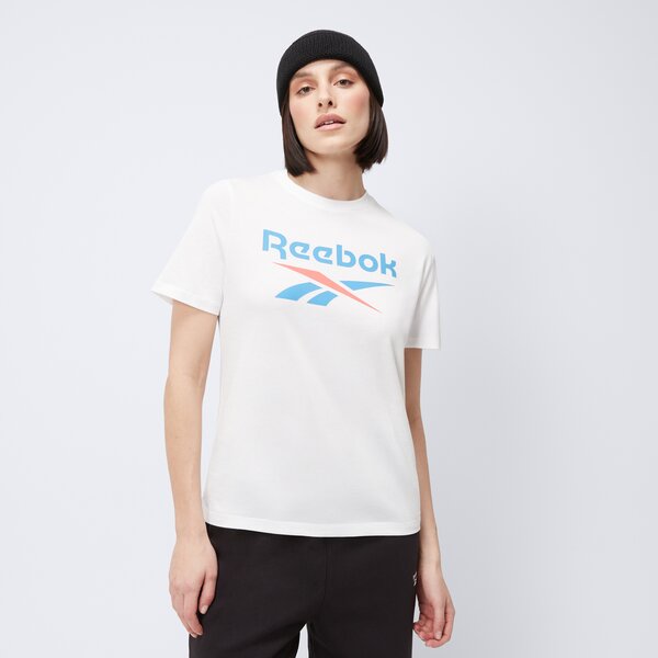 Koszulka damska REEBOK T-SHIRT IDENTITY BIG LOGO TEE 100215161 kolor biały
