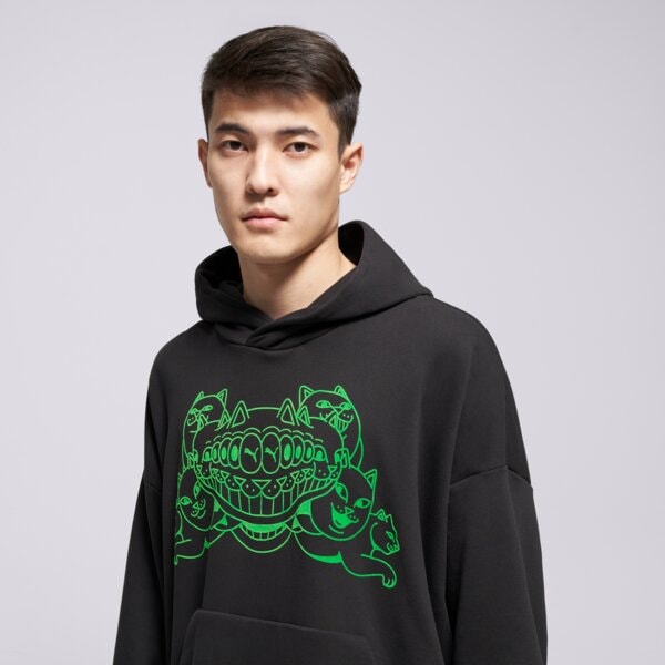 Bluza męska PUMA BLUZA Z KAPTUREM PUMA X RIPNDIP GRAPHIC HOODIE TR 632414 01 kolor czarny