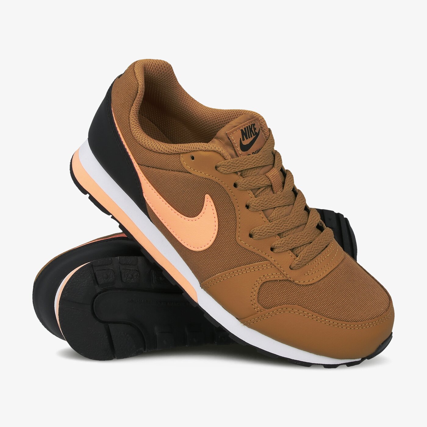 Buty dziecięce NIKE MD RUNNER 2  807316-700 kolor brązowy