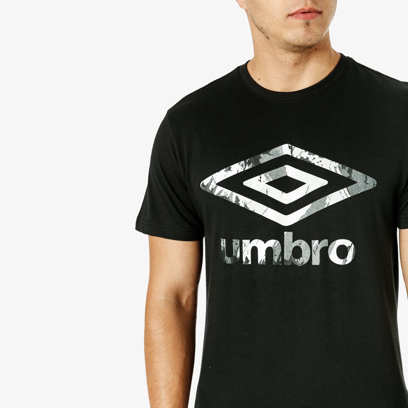Koszulka męska UMBRO T-SHIRT SS METTLE ul38tsm39002 kolor czarny