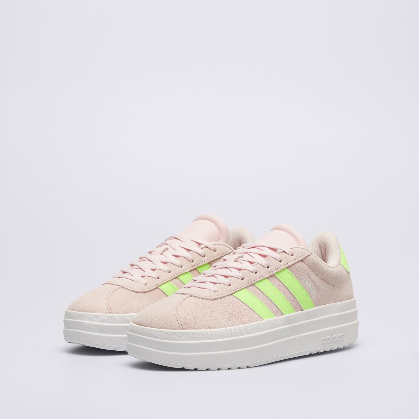 Buty dziecięce ADIDAS VL COURT BOLD J ji1017 kolor różowy