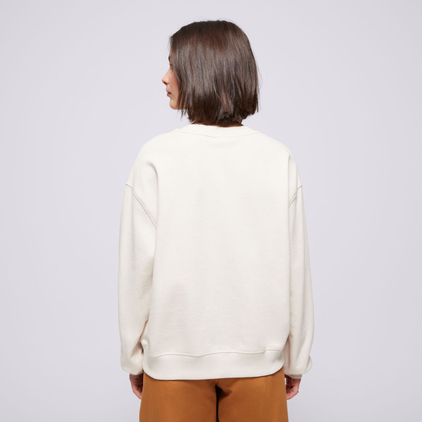 Bluza damska NEW BALANCE BLUZA ATHLETICS TERRY OVERSIZED CREST wt43553lit kolor beżowy