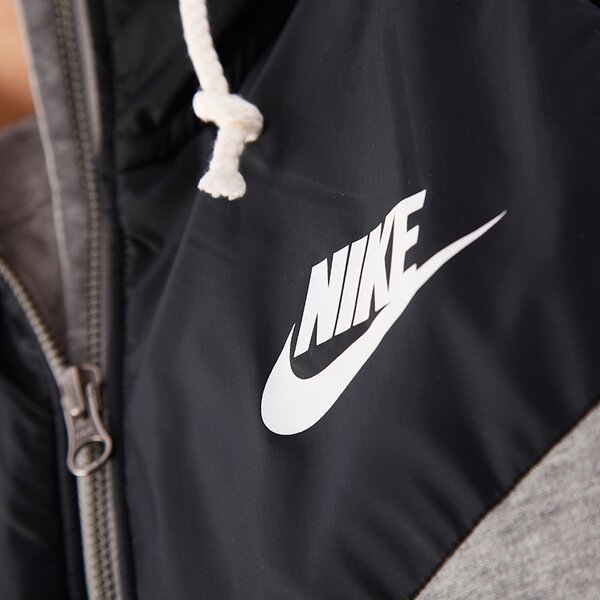 Bluza męska NIKE BLUZA RU OVERLAY FLEECE 546360060 kolor szary