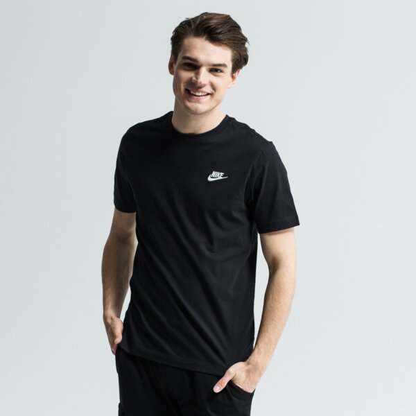 Koszulka męska NIKE T-SHIRT SPORTSWEAR CLUB ar4997-013 kolor czarny