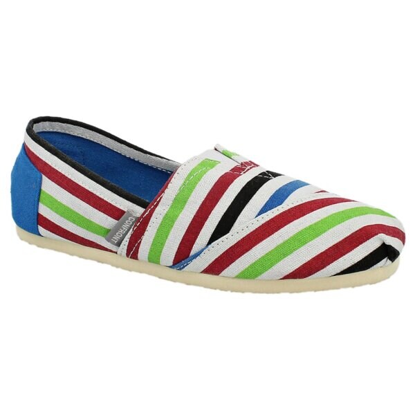 Buty sportowe damskie CONFRONT LOAFERS STRIPES cfw114005 kolor multicolor