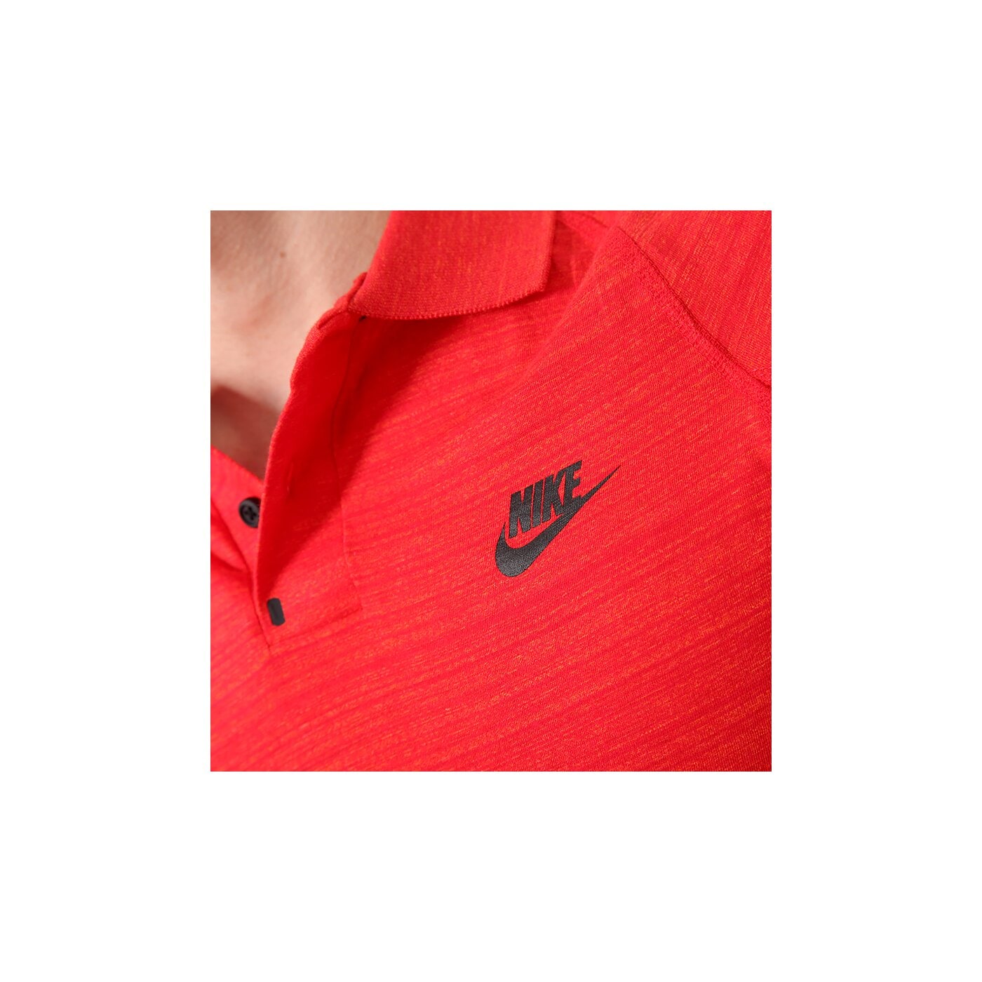 Koszulka polo męska NIKE POLO NIKE TECH POLO 586762665 kolor czerwony