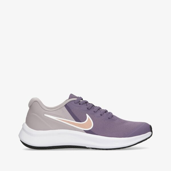 Buty do biegania dla dzieci NIKE STAR RUNNER 3 da2776-501 kolor fioletowy