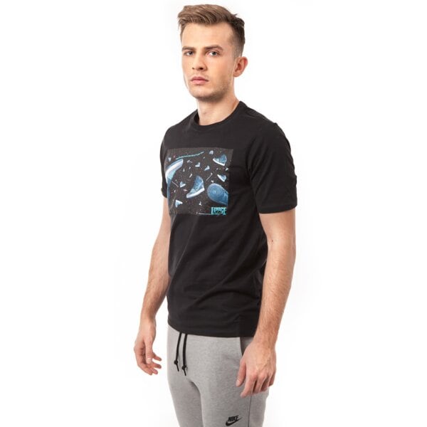 Koszulka męska NIKE T-SHIRT TEE-FORCE IN  SPACE 644384010 kolor czarny
