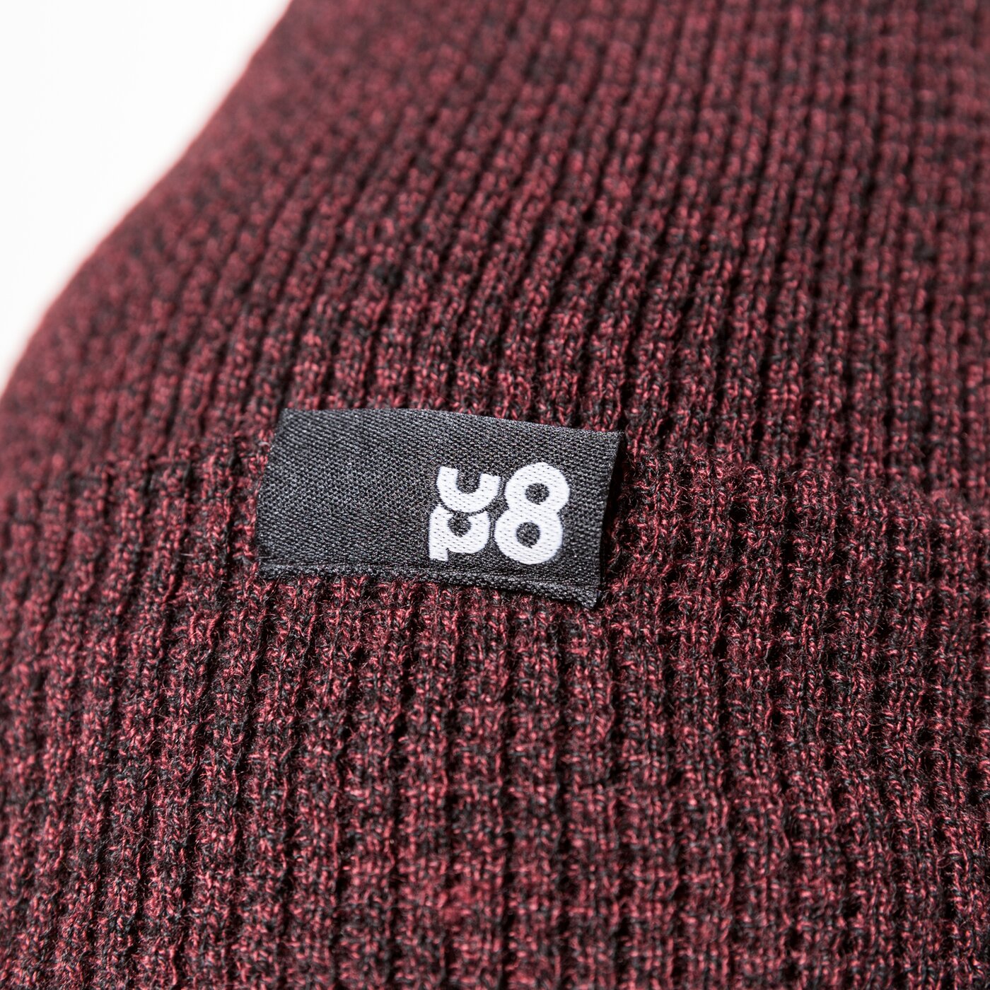 Czapka zimowa damska UP8 CZAPKA SARKAN up321hat76004 kolor bordowy