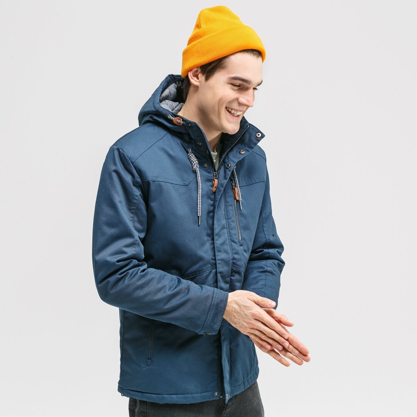 Kurtka zimowa męska UP8 KURTKA ZIMOWA KERST upv320kum02001 kolor granatowy