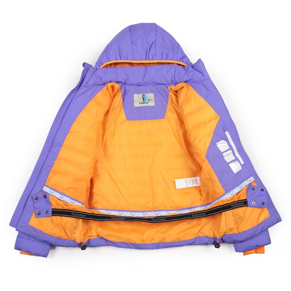 Kurtka zimowa damska FEEWEAR  KURTKA WIWA fw34pkud04001 kolor fioletowy